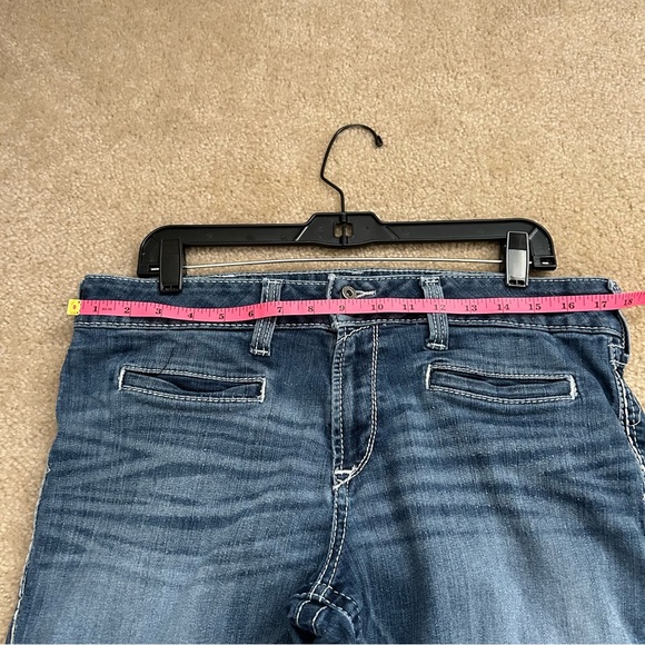 Ariat Denim Trouser Jeans Women’s 33r - Picture 3 of 10